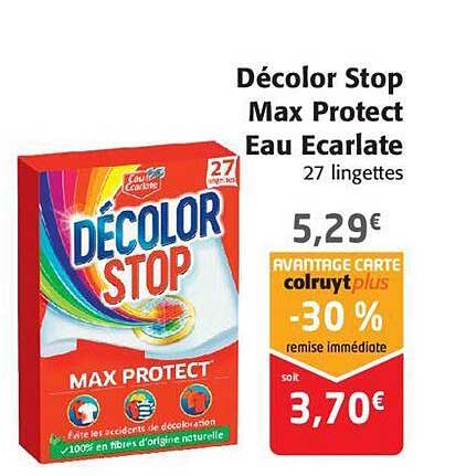 Décolor Stop Max Protect Eau écarlate
