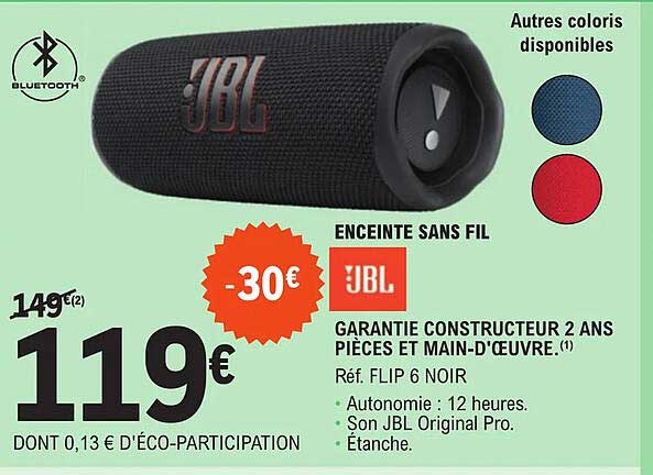 Enceinte Sans Fil Jbl