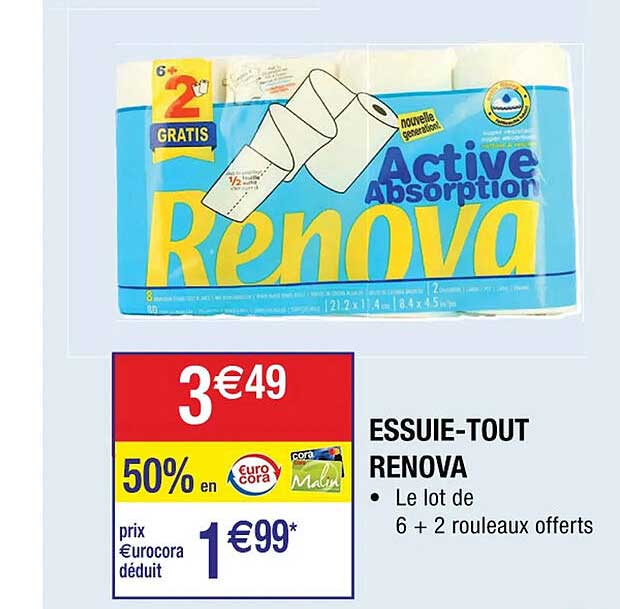 essuie-tout renova