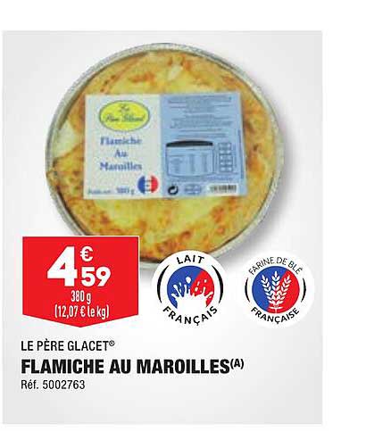 flamiche au maroilles le père glacet