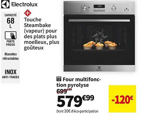 Four Multifonction Pyrolyse Electrolux