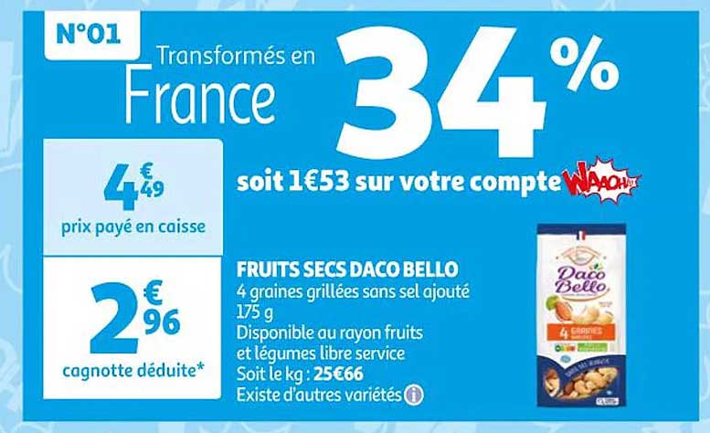 fruits secs daco bello