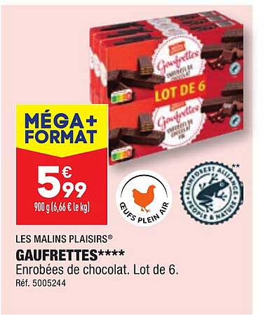 gaufrettes les malins plaisirs