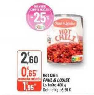 hot chili paul & louise