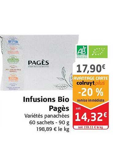 Infusions Bio Pagès