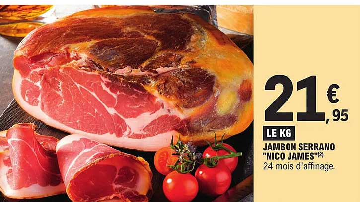 jambon serrano "nico james"