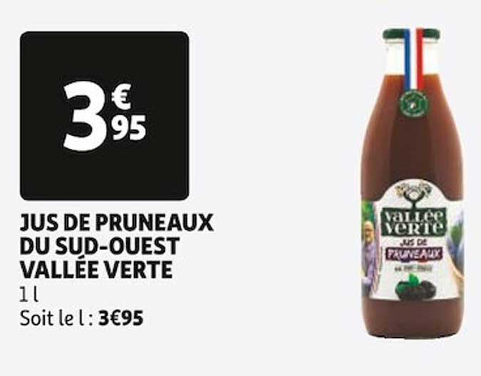 Jus De Pruneaux Du Sud-ouest Vallée Verte