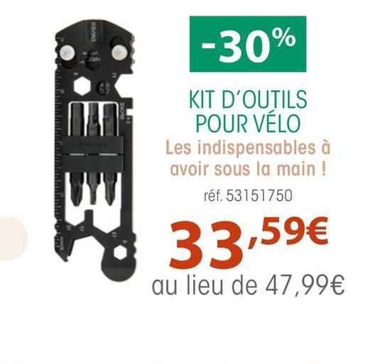 kit d'outils pour vélo