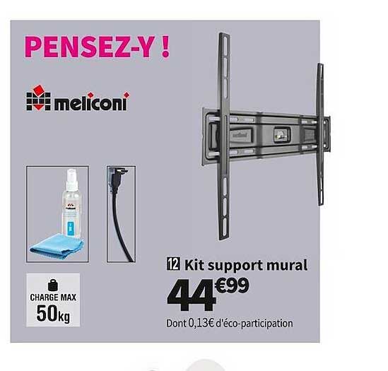 Kit Support Mural Meliconi