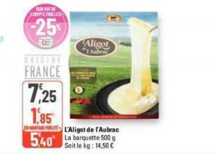 l'aligot de l'aubrac