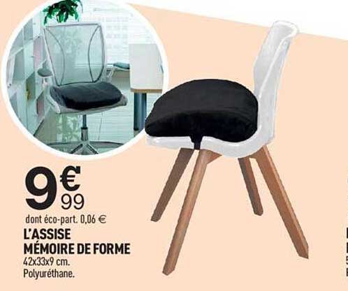 l'assise mémoire de forme