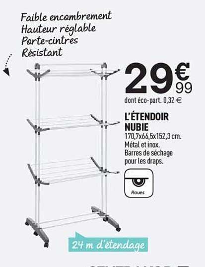 l'étendoir nubie