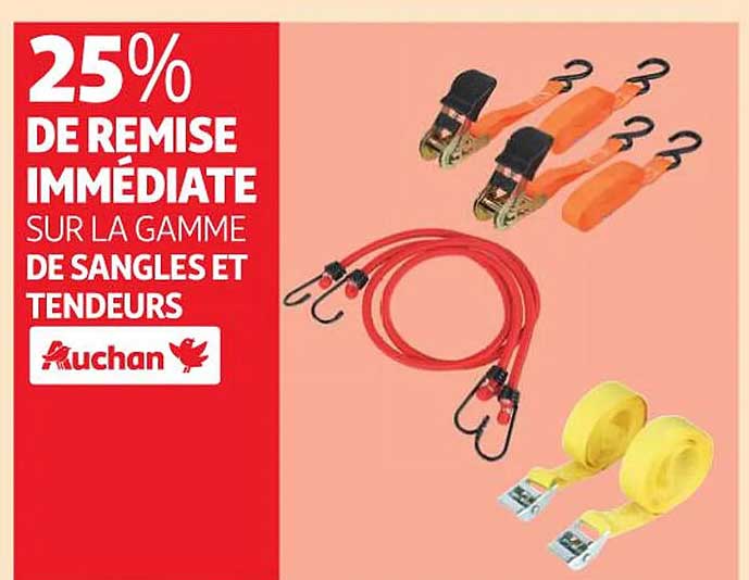 La Gamme De Sangles Et Tendeurs Auchan