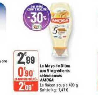 La Mayo De Dijon Aux 5 Ingrédients Sélectionnés Amora