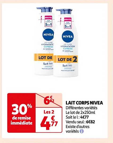 Lait Corps Nivea