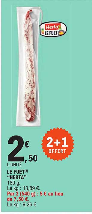 Le Fuet "herta"