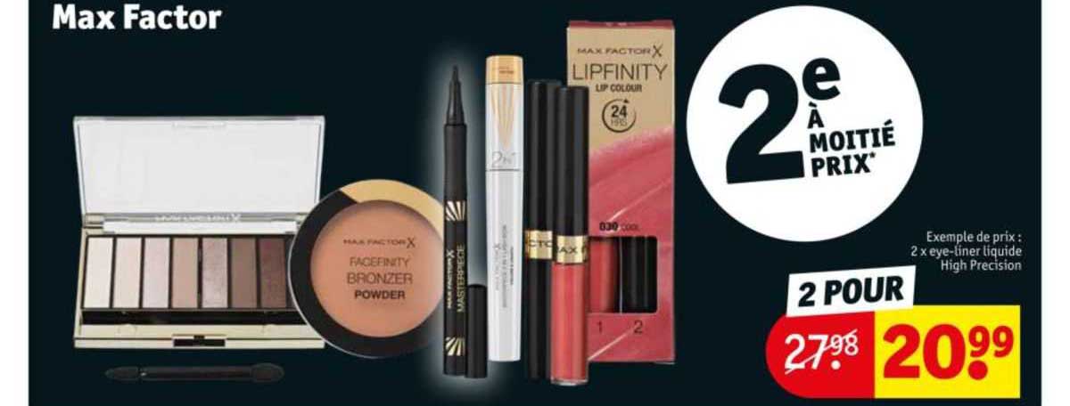 max factor 2 x eye-liner liquide high precision
