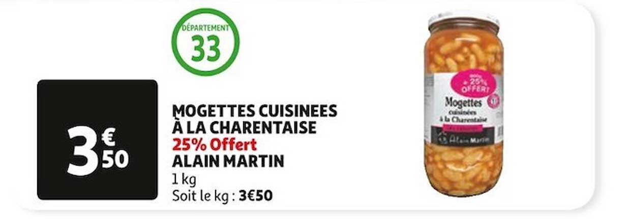 mogettes cuisinées à la charentaise alain martin