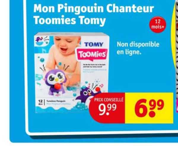 Mon Pingouin Chanteur Toomies Tomy
