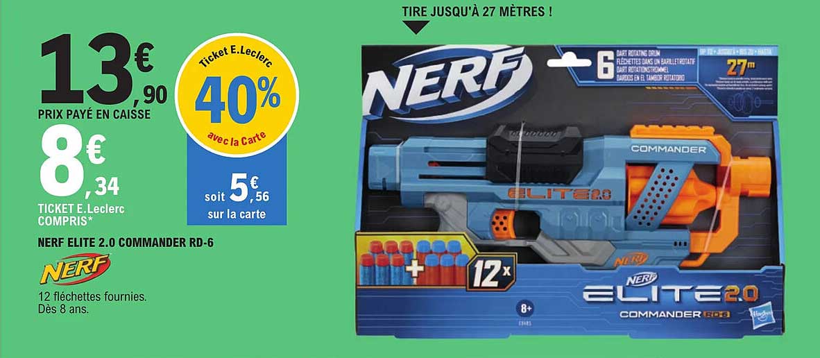 nerf elite 2.0 commander rd-6