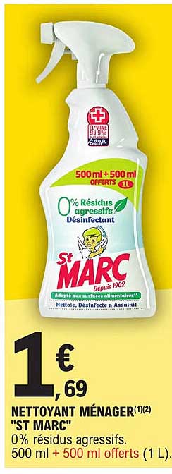 nettoyant ménager "st marc"
