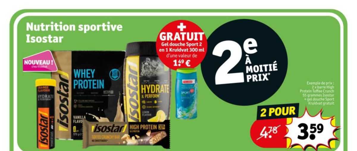 nutrition sportive isostar
