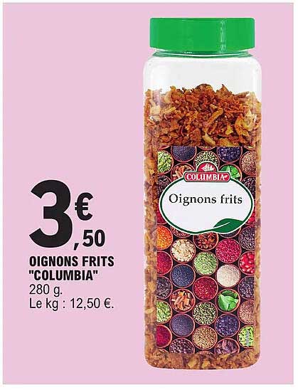 Oignons Frits "columbia"
