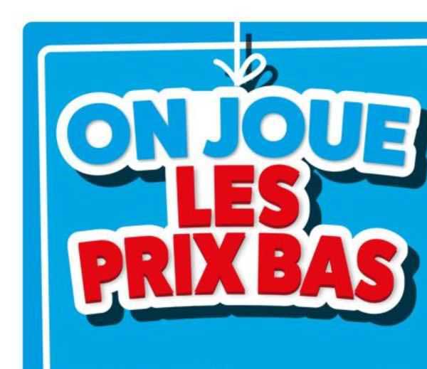 on joue les prix bas