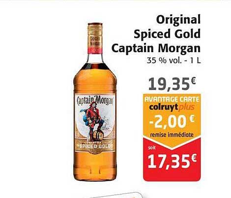 Original Spiced Gold Captain Morgan