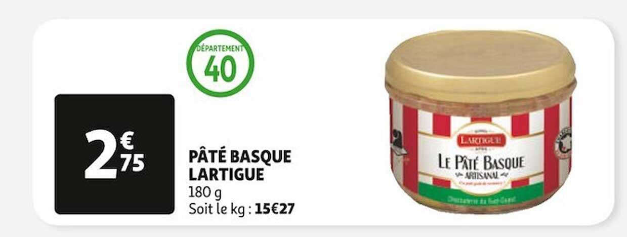 pâté basque lartigue