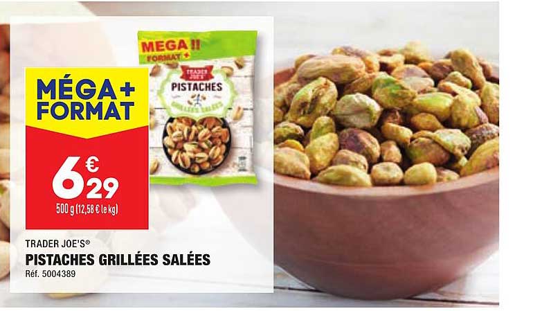 pistaches grillées salées trader joe's