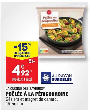 poêlée à la périgourdine la cuisine des saveurs