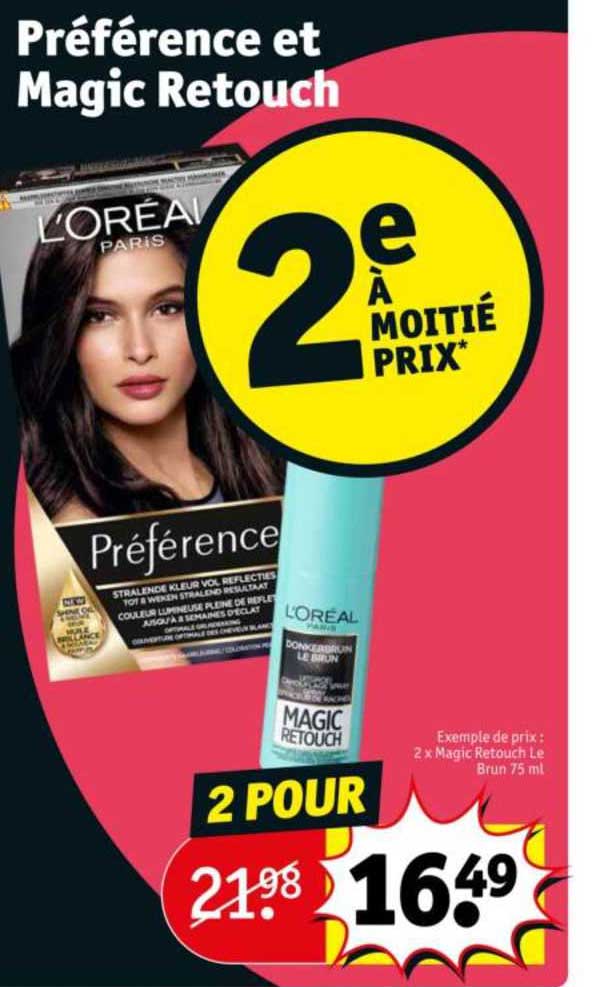 Préférence Et Magic Retouch L'oréal