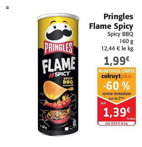 Pringles Flame Spicy