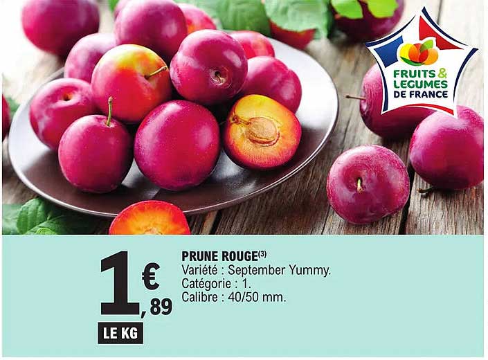 prune rouge september yummy