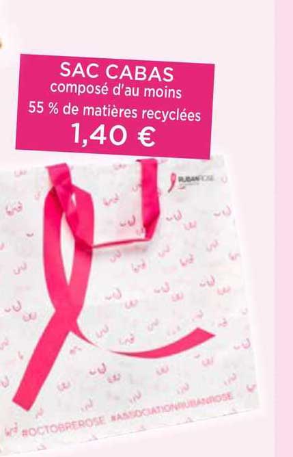 sac cabas composé d'au moins