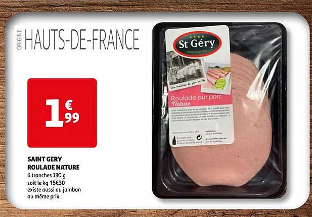 saint gery roulade nature