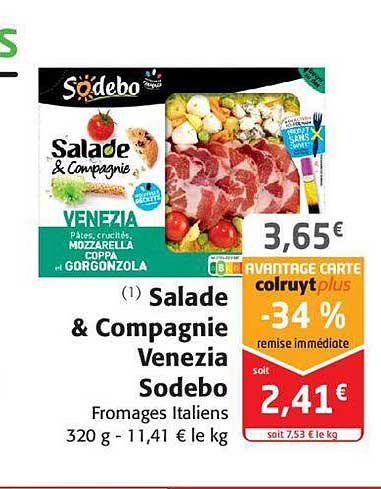 Salade & Compagnie Venezia Sodebo