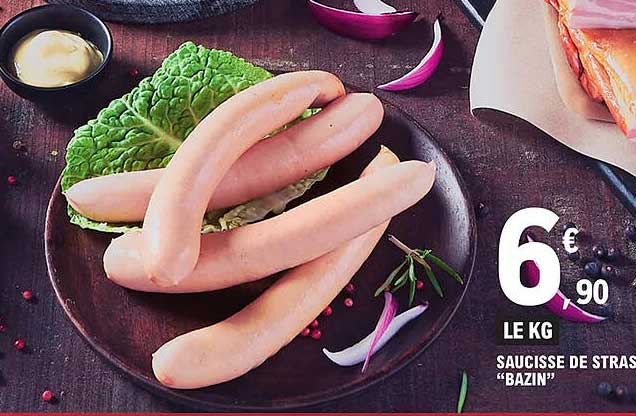 saucisse de strasbourg "bazin"