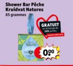 shower bar pêche kruidvat natures