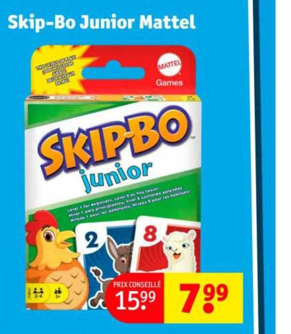Skip-bo Junior Mattel