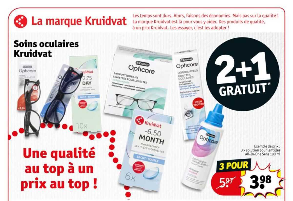 soins oculaires kruidvat