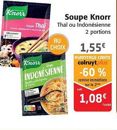 Soupe Knorr
