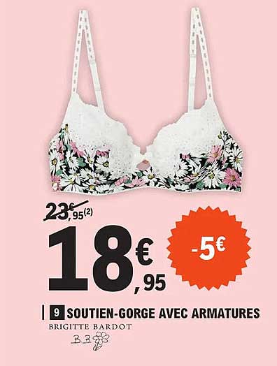 soutien-gorge avec armatures brigitte bardot