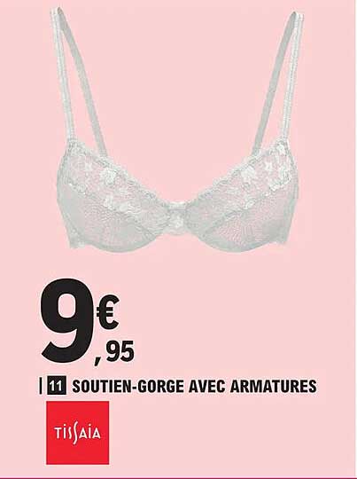 soutien-gorge avec armatures tissaia