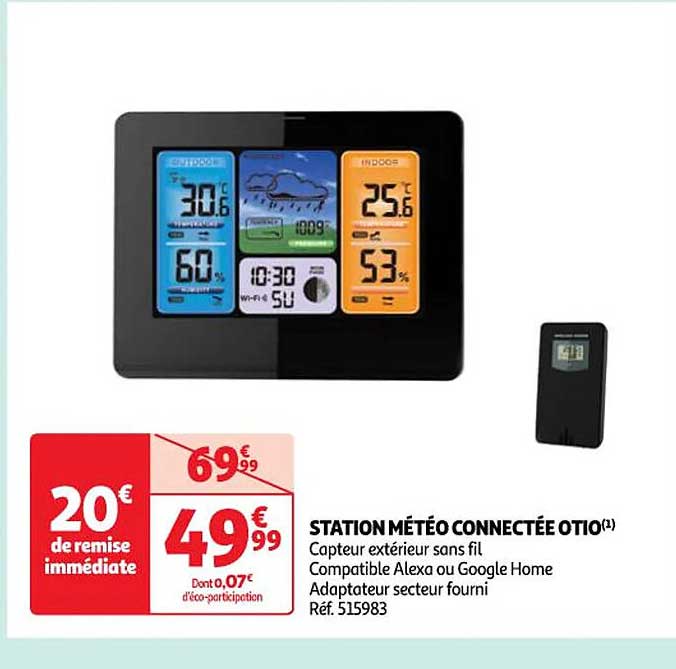 station météo connectée otio