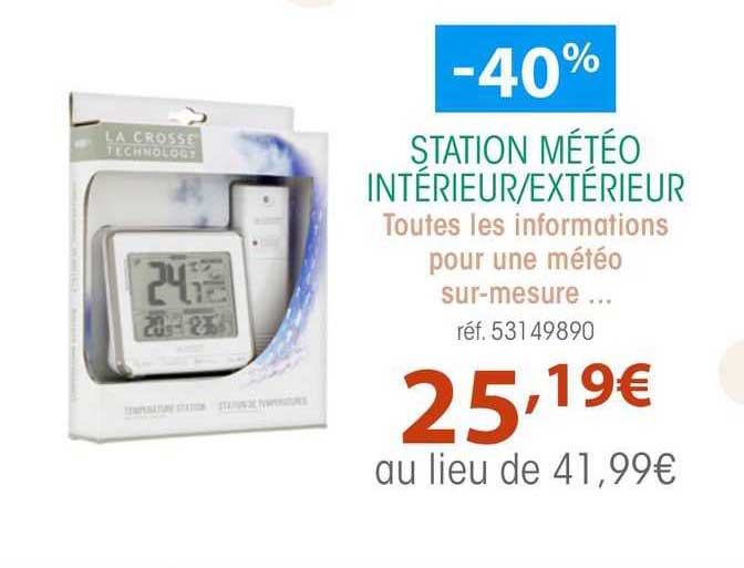 station météo intérieur/extérieur