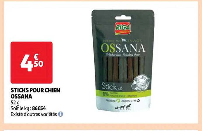 Sticks Pour Chien Ossana