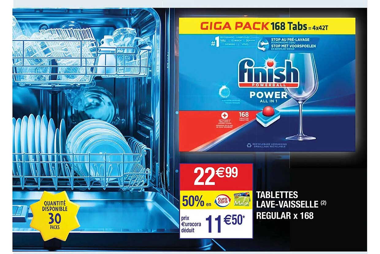 tablettes lave-vaisselle regular x 168