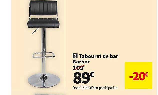 tabouret de bar barber